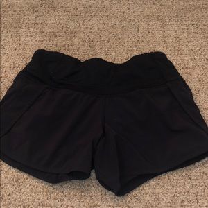 lulu lemon Speed Up shorts